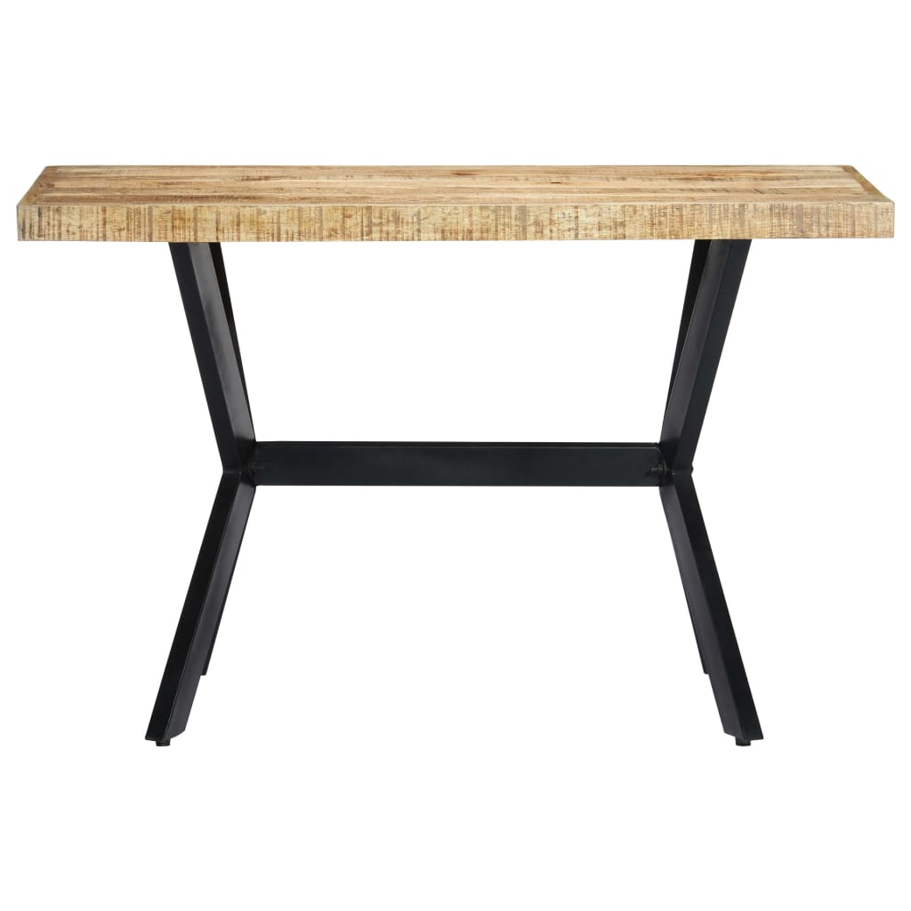 Esstisch Massivholz Mango und Stahlgestell 180 cm