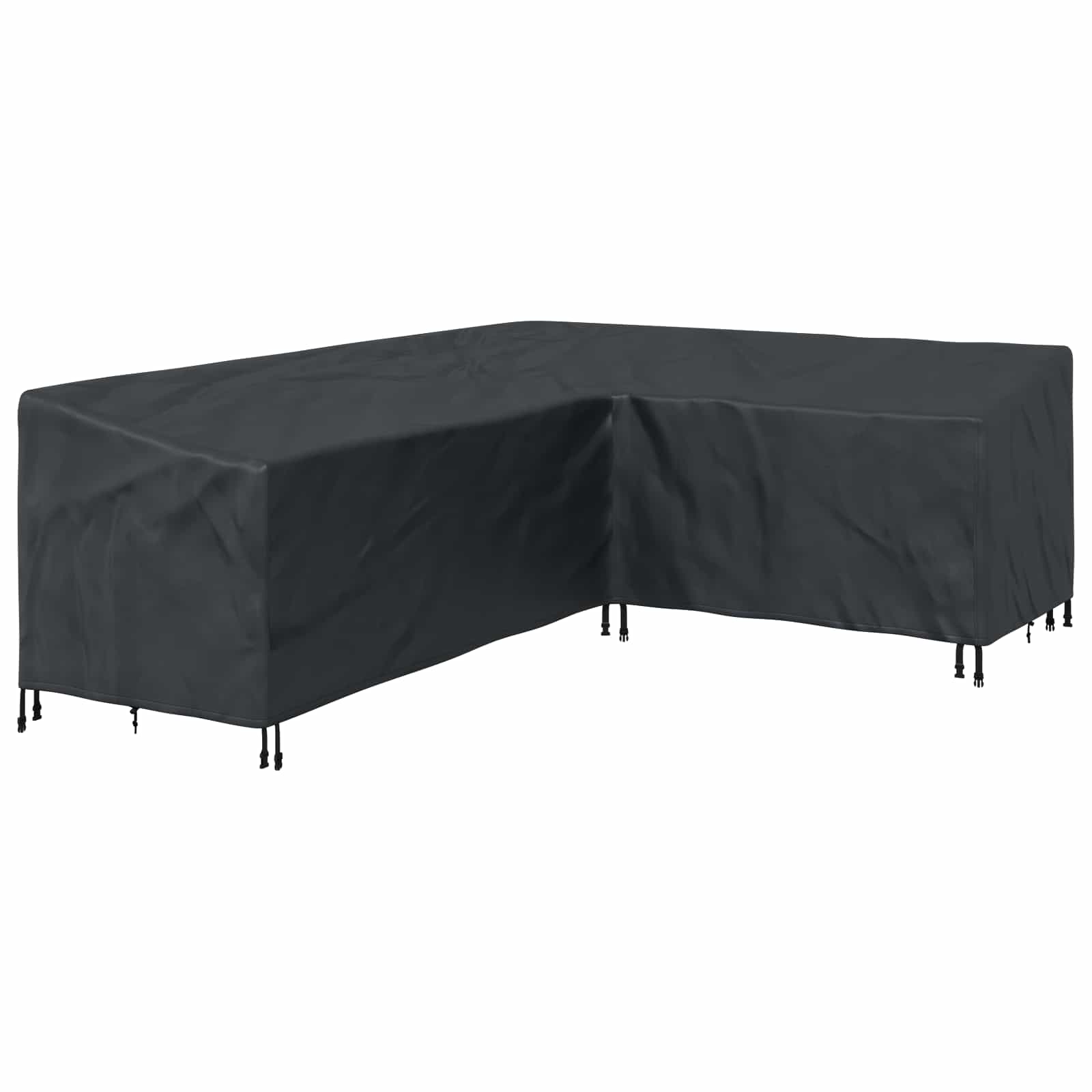 Möbelbezug Schwarz 235 x 235 x 85 cm 210D Oxford Stoff