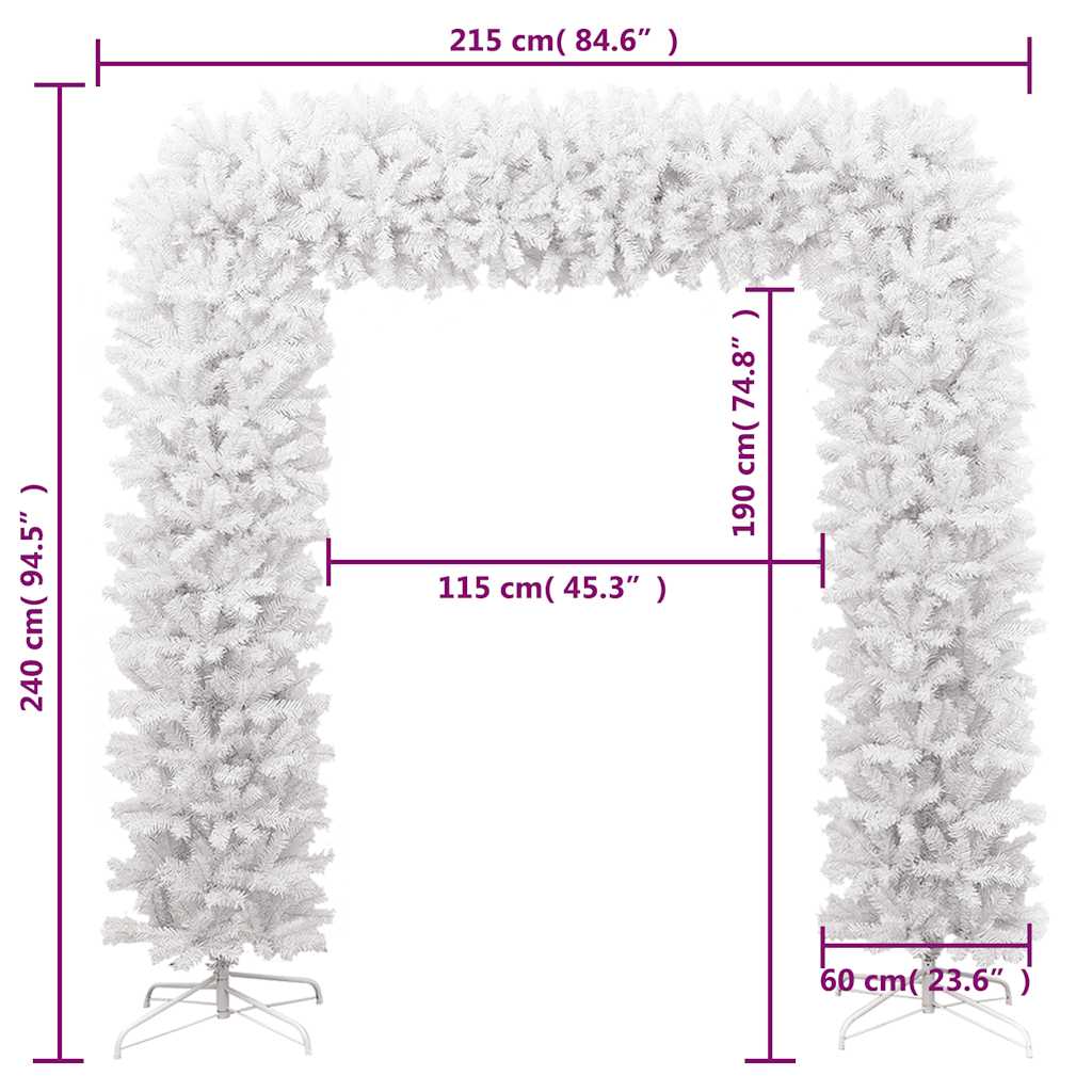 Weihnachtsgirlande Grün 240 cm