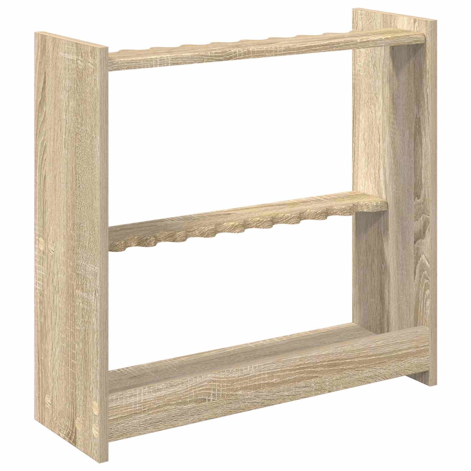 Billardqueue-Ständer Holzwerkstoff 60 x 20 x 57 cm Weiß