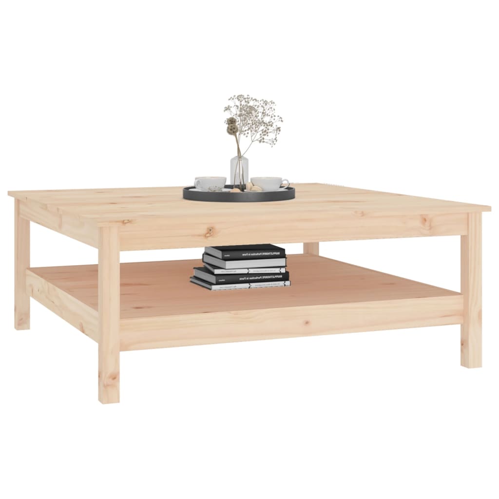 Couchtisch 45 x 45 x 40 cm Massivholz Kiefer