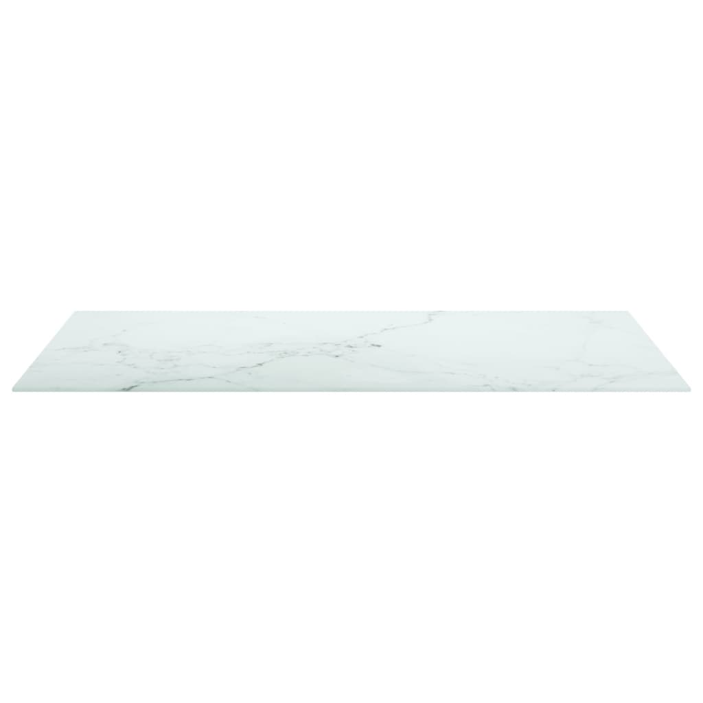 Tischplatte aus gehärtetem Glas quadratisch 700x700 mm