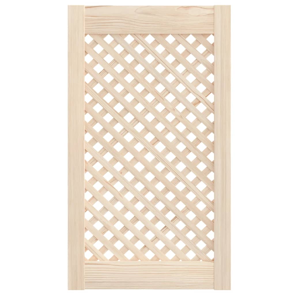 Schranktüren 2 Stk. Gitter-Design 39,5x39,5cm Massivholz Kiefer
