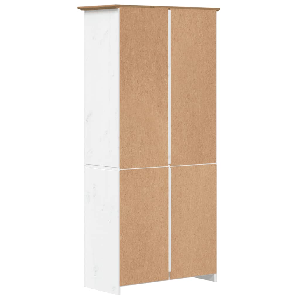 Bücherregal BODO Honigbraun 82 x 40 x 173 cm Holzwerkstoff