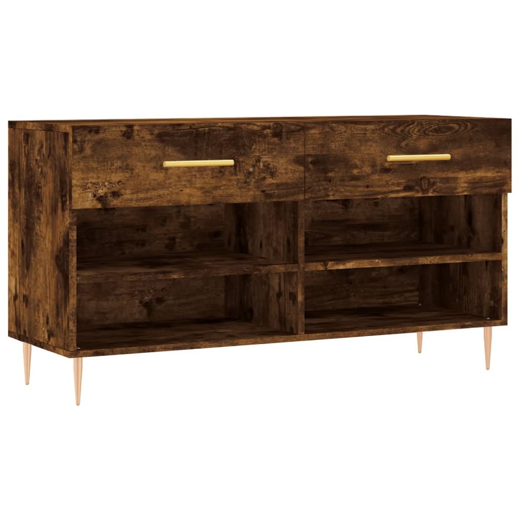 Schuhbank Weiß 102x35x55 cm Holzwerkstoff