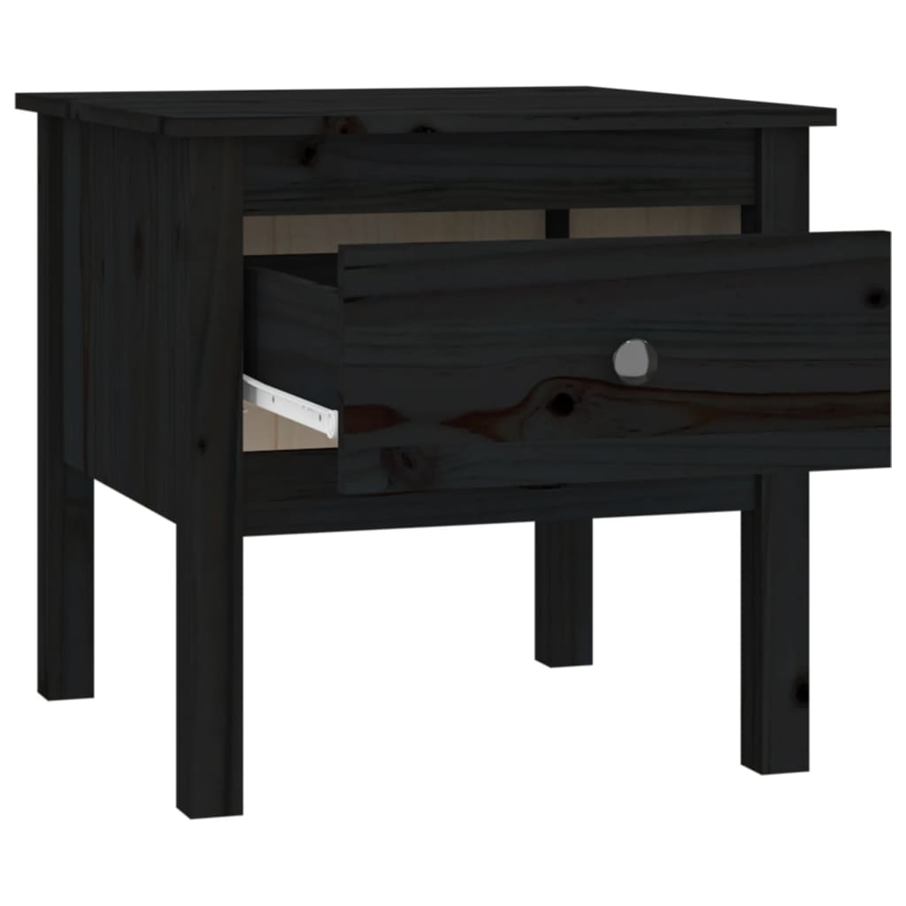 Beistelltische 2 Stk. 40x40x39 cm Massivholz Kiefer
