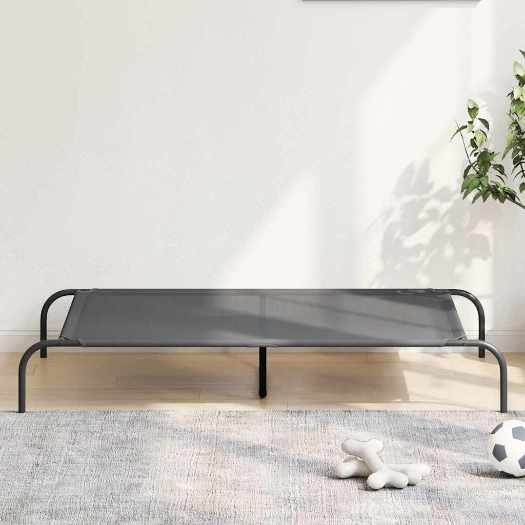 Erhöhtes Hundebett Schwarz S Textilene