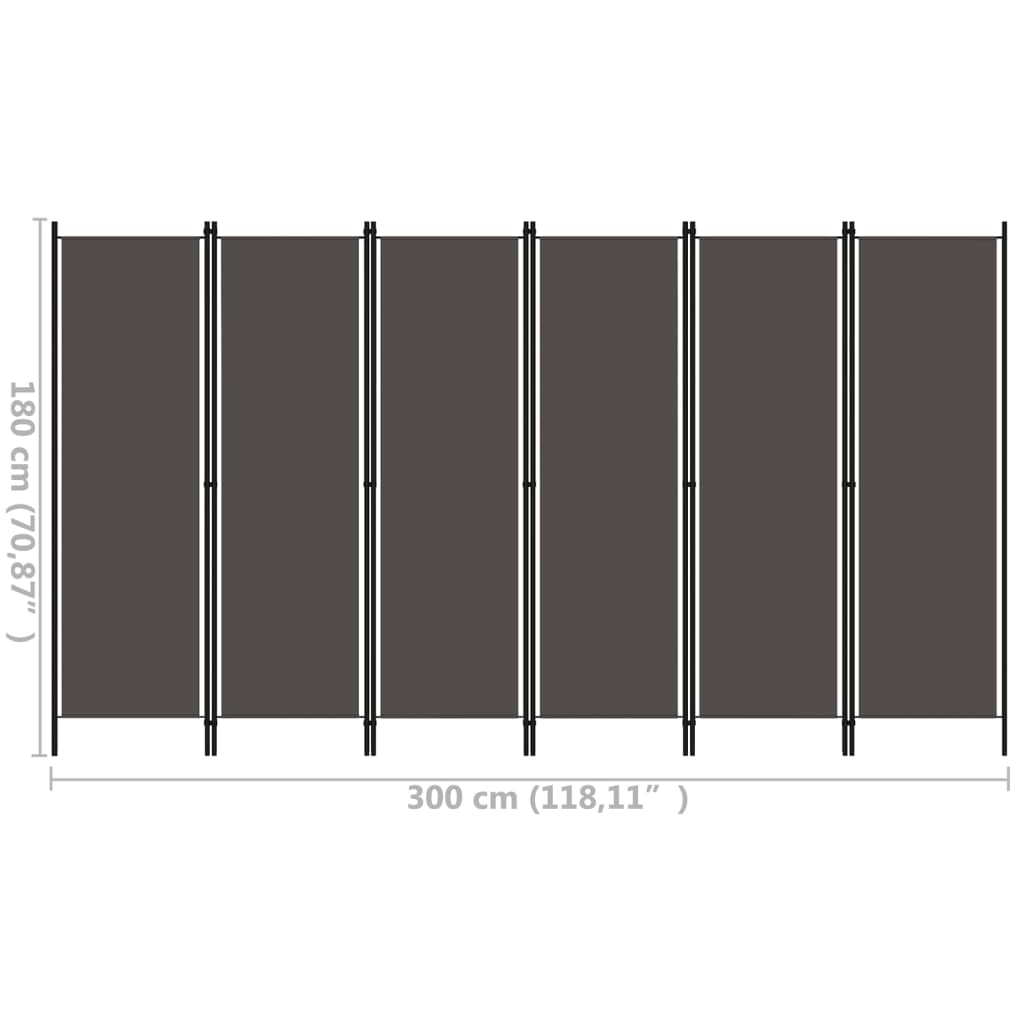 Raumteiler Beige 150 x 180 cm Stoff