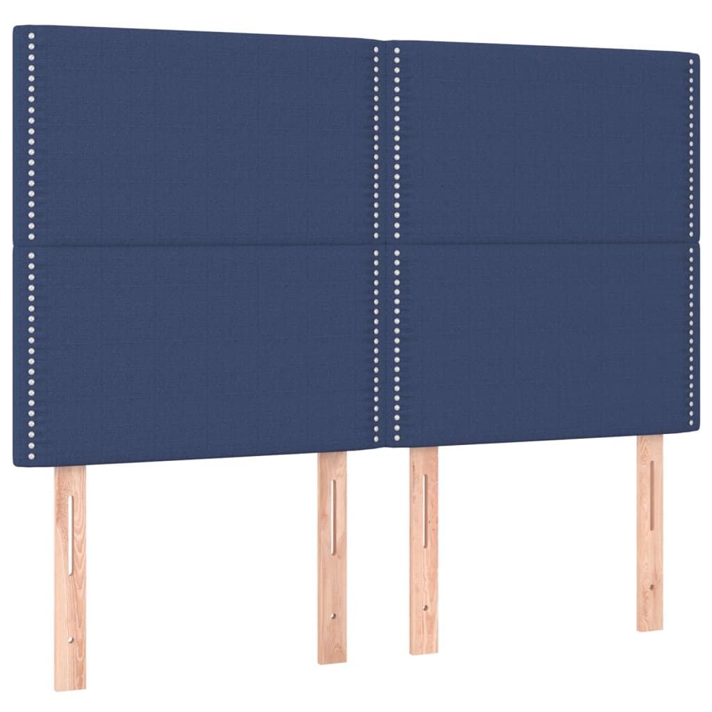 Kopfteil Dunkelgrau 80 x 5 x 118/128 cm Stoff