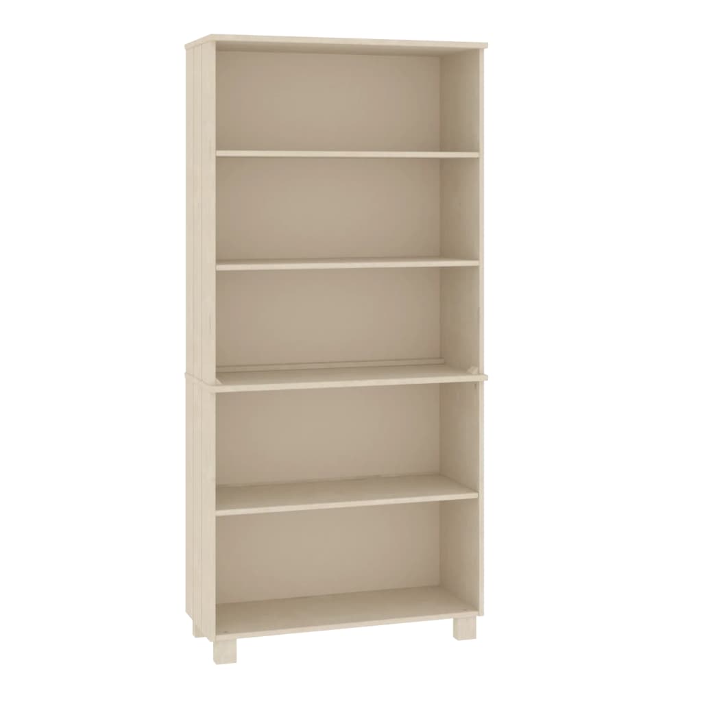 Highboard HAMAR Massivholz Kiefer Hellgrau