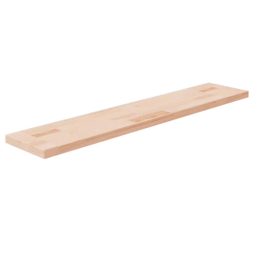 Regalboden 40x20x1,5 cm Unbehandeltes Massivholz Eiche
