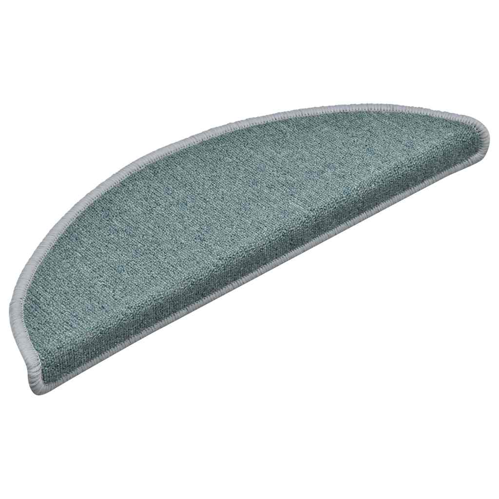 Stufenmatten 15 Stk. 56x17x3 cm Anthrazit Halbrund