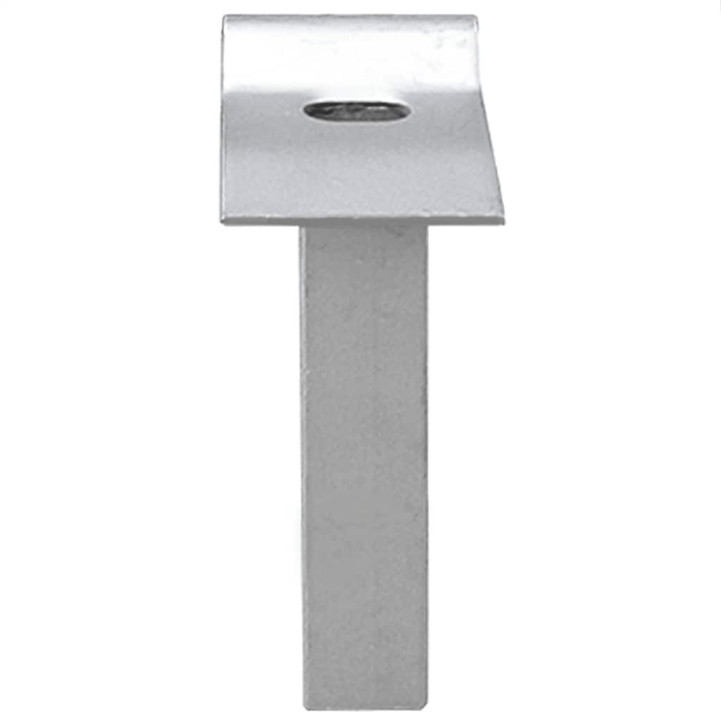 Maschen-Gartentor verzinkter Stahl 300 x 75 cm Grau