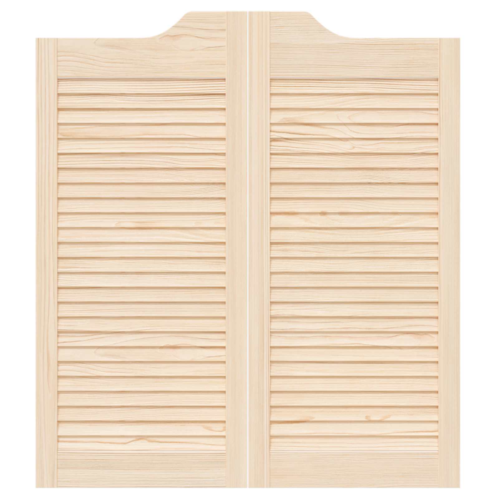 Schwingtüren Natur 80 x 40 cm Massives Kiefernholz