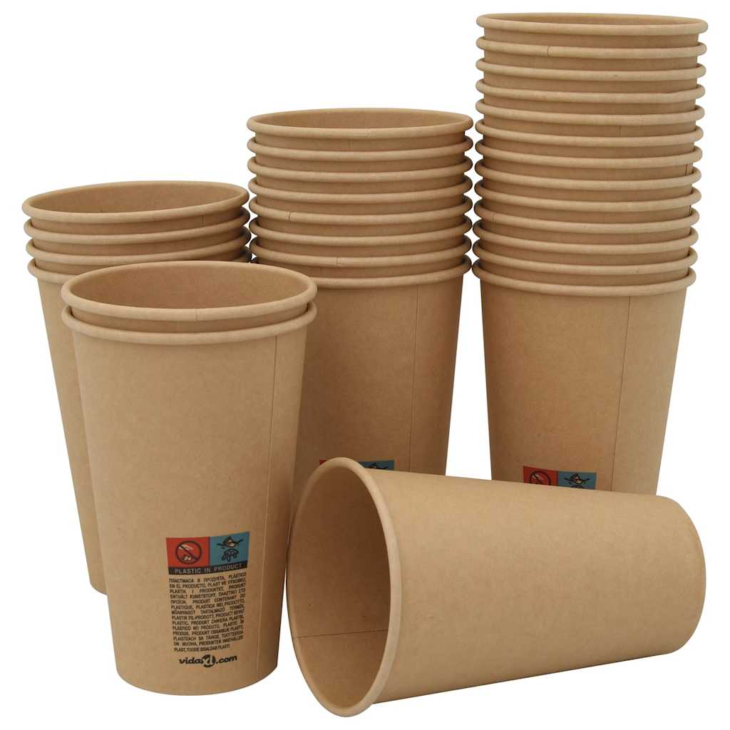 Pappbecher mit Deckeln 1000 Stk. 12oz 300ml