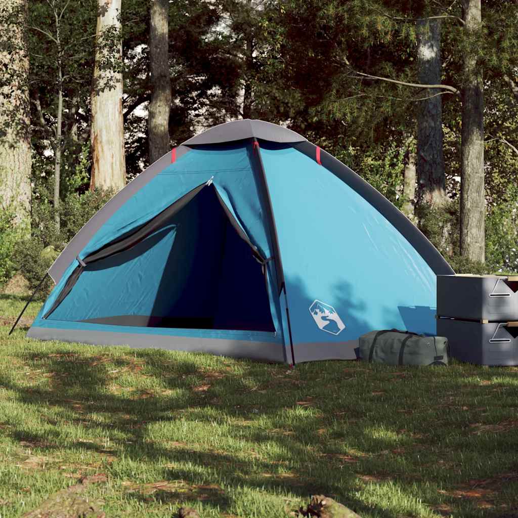 Kuppel-Campingzelt 2 Personen Olivgrün Wasserdicht