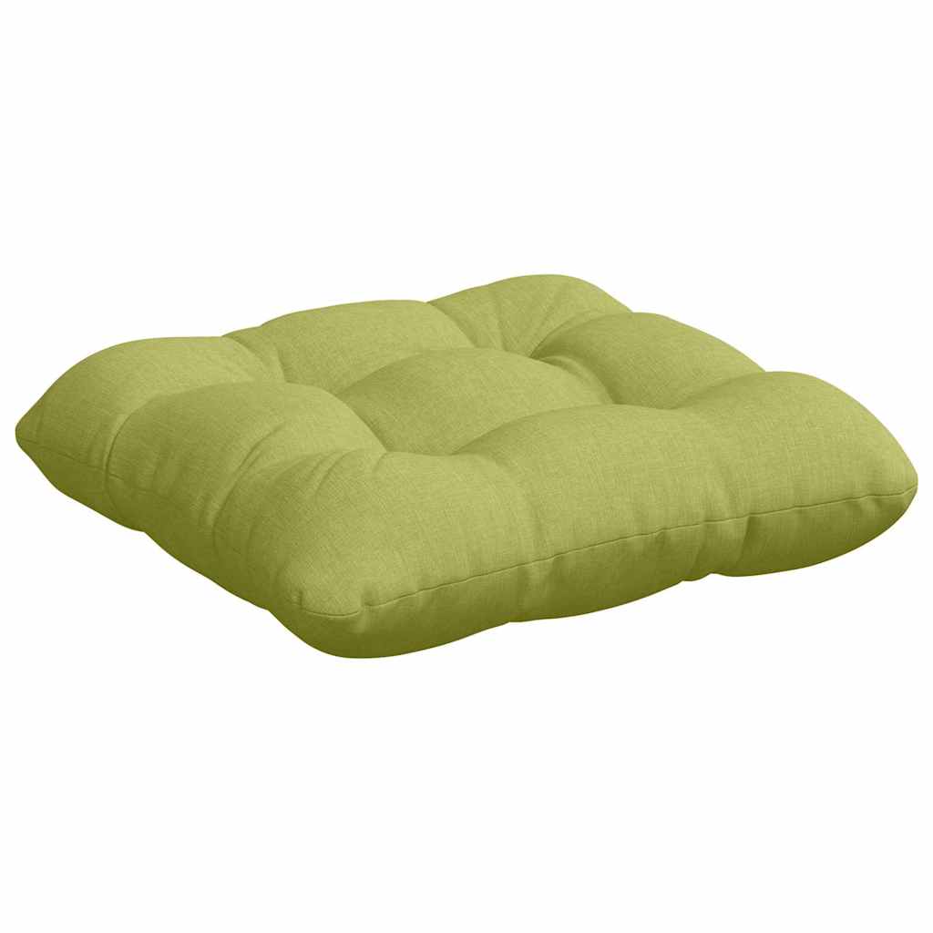 Sitzkissen 4 pcs Hellgrau 40 x 40 x 12 cm Stoff