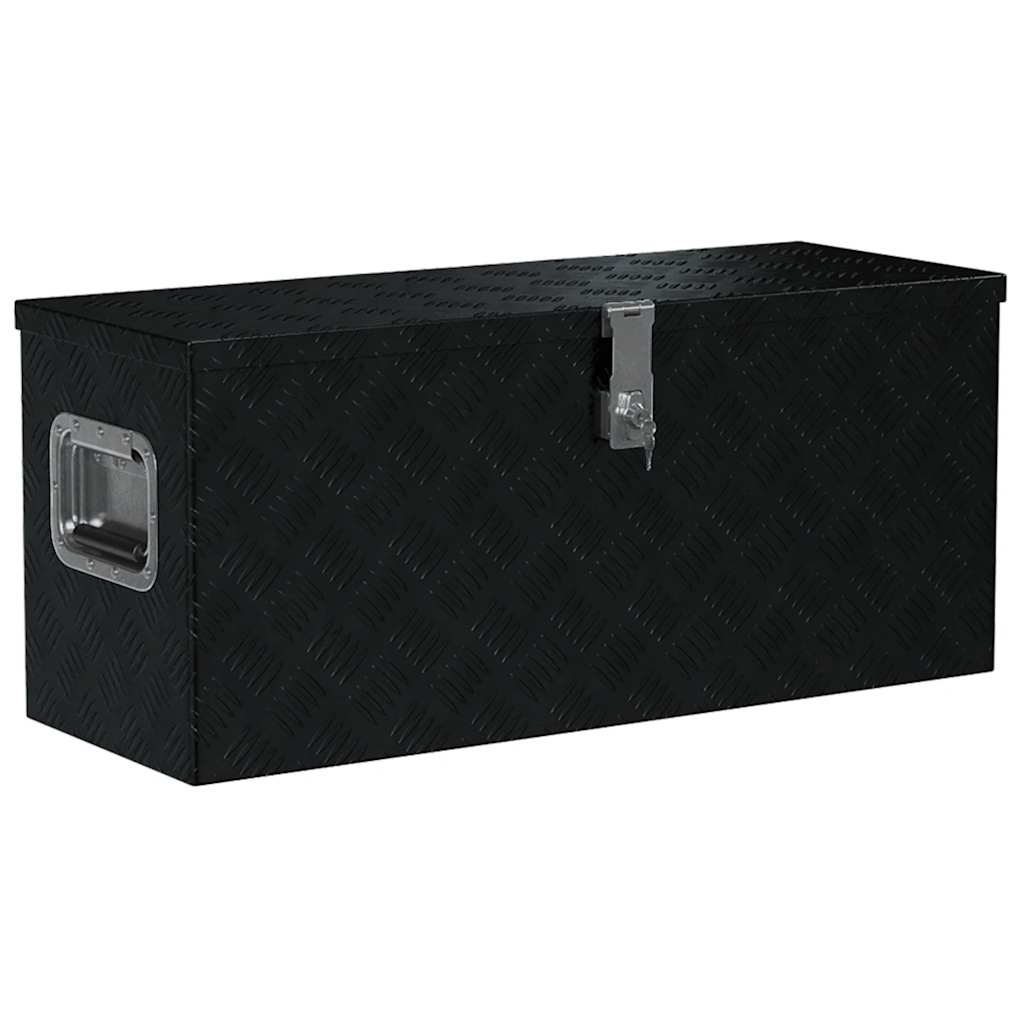 Aluminiumkiste 110,5×38,5×40 cm Silbern