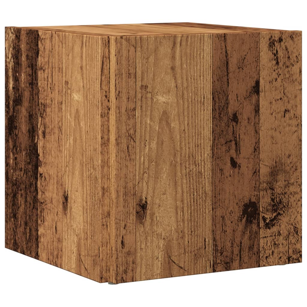 Beistelltisch Weiß 33x33x34,5 cm Holzwerkstoff