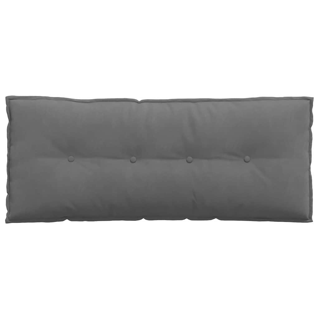 Rückenkissen Taupe 50 x 45 cm Mikrofaserstoff