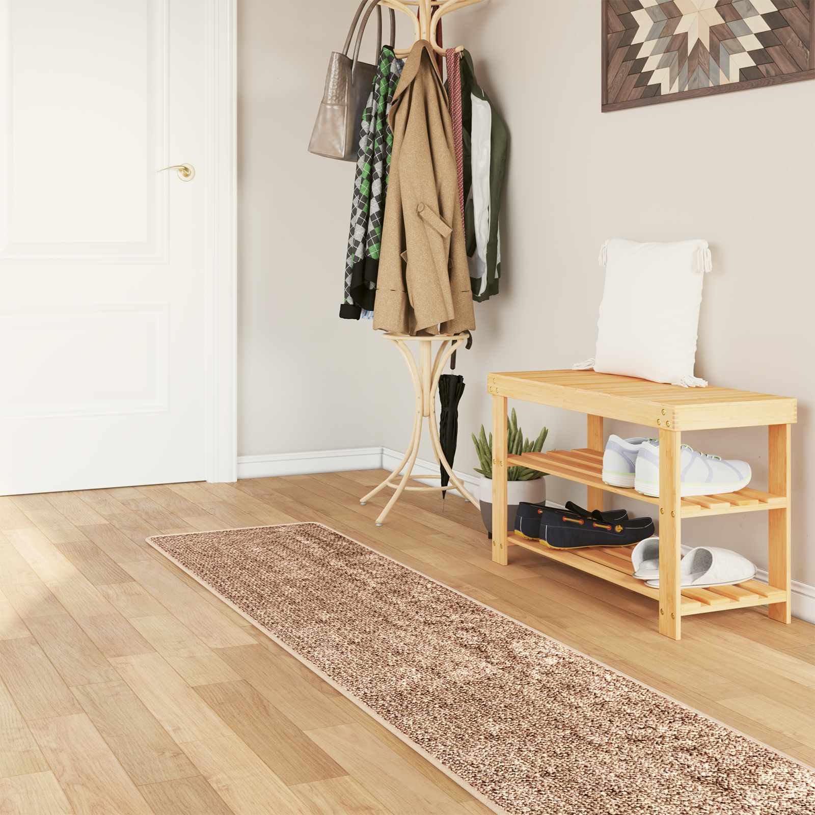 Teppich Waschbar Mehrfarbig 160x230 cm