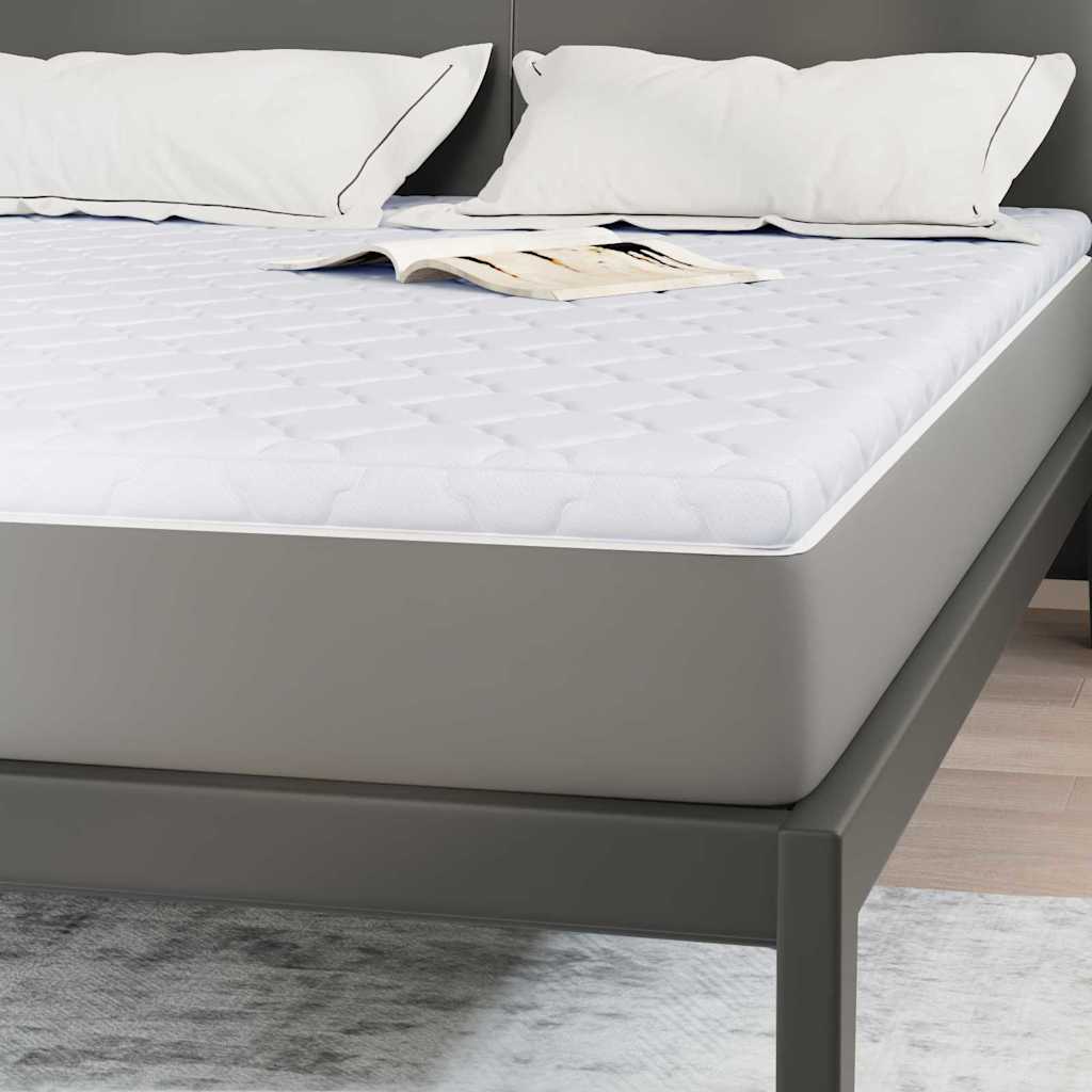 Kokosnuss Topper Weiß 70 x 200 cm Jacquard-Stoff