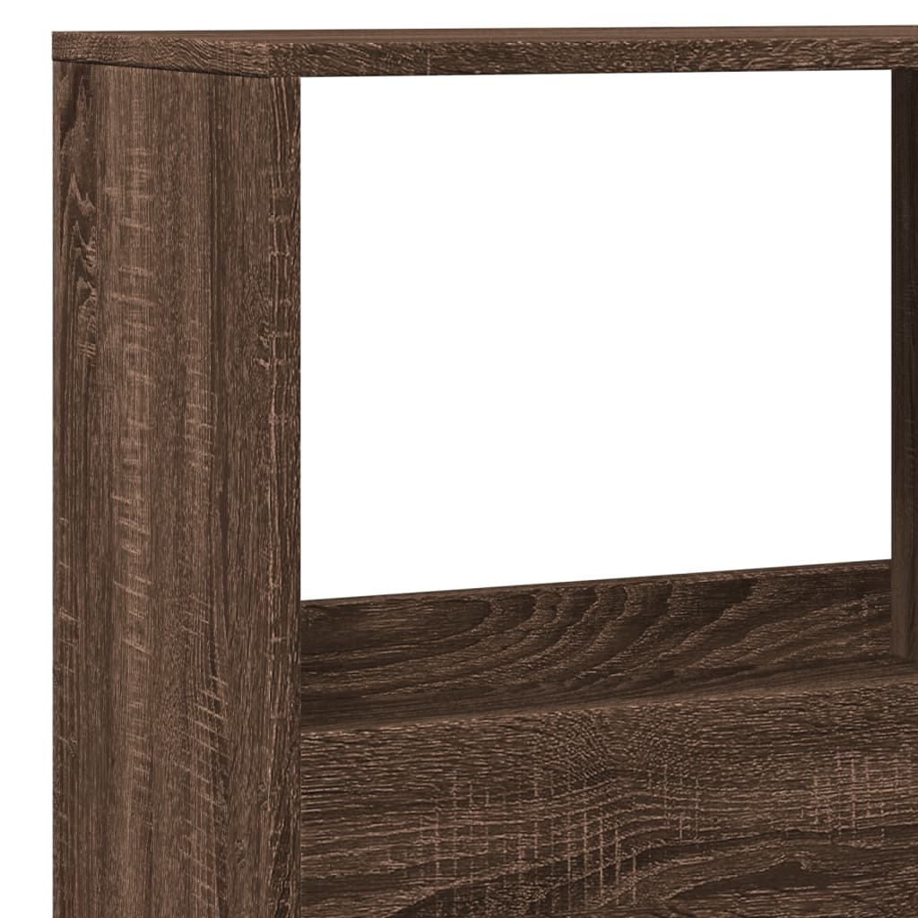 Bücherregal Weiß 100x33x135 cm Holzwerkstoff