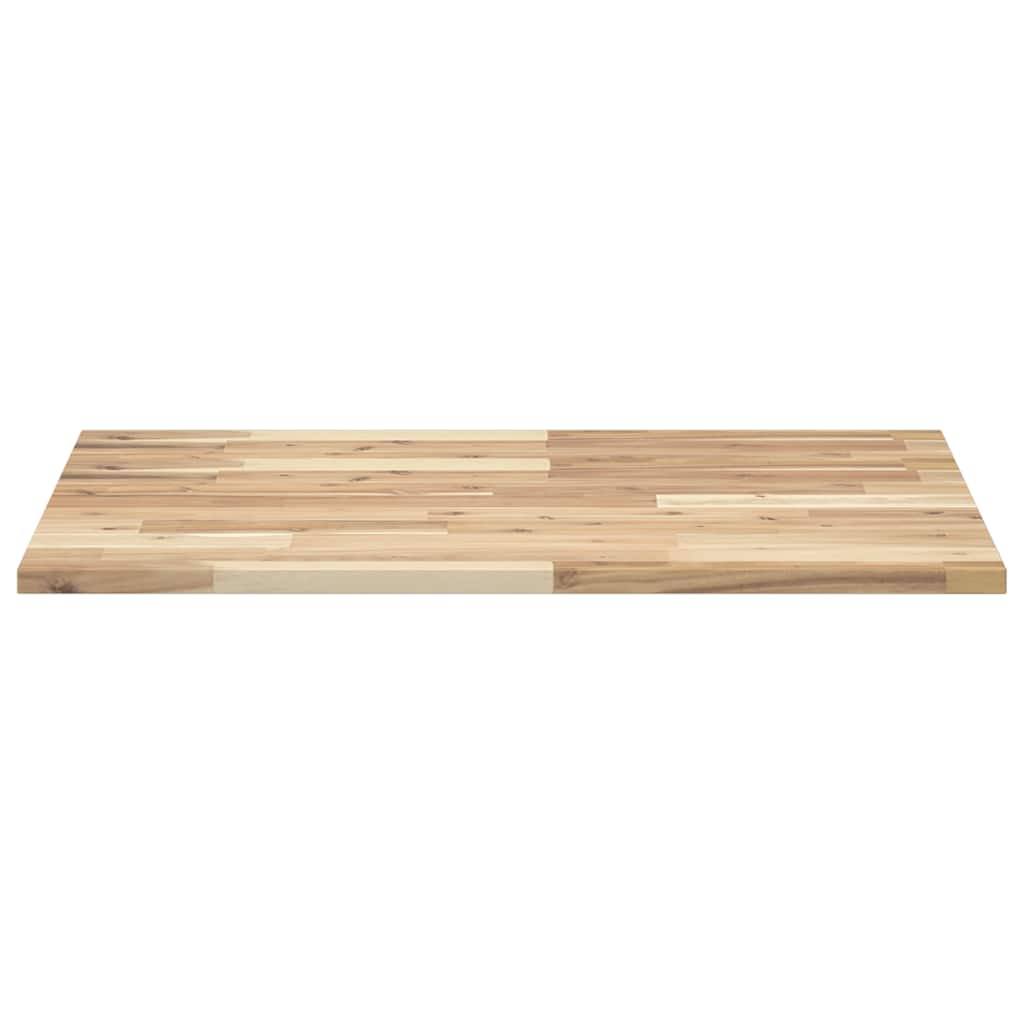 Tischplatte Rechteckig 60x50x2 cm Massivholz Akazie