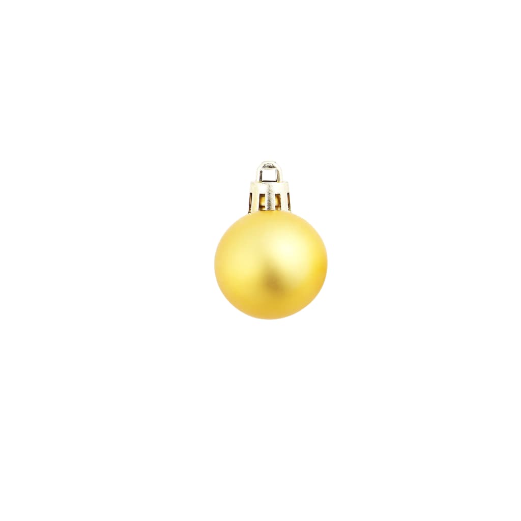 100-tlg. Weihnachtskugel-Set Weiß