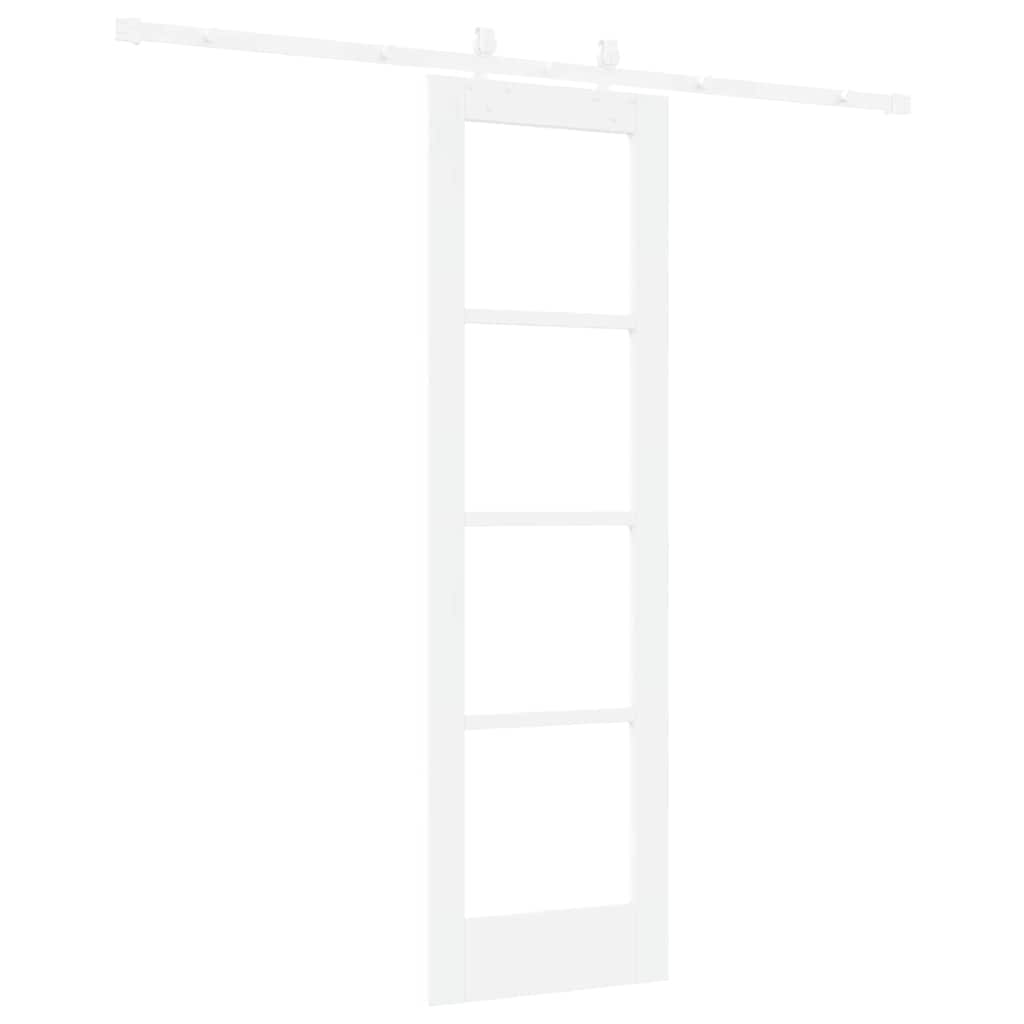 Schiebetür ORKDAL Natürlich und Schwarz 61 x 198,5 cm