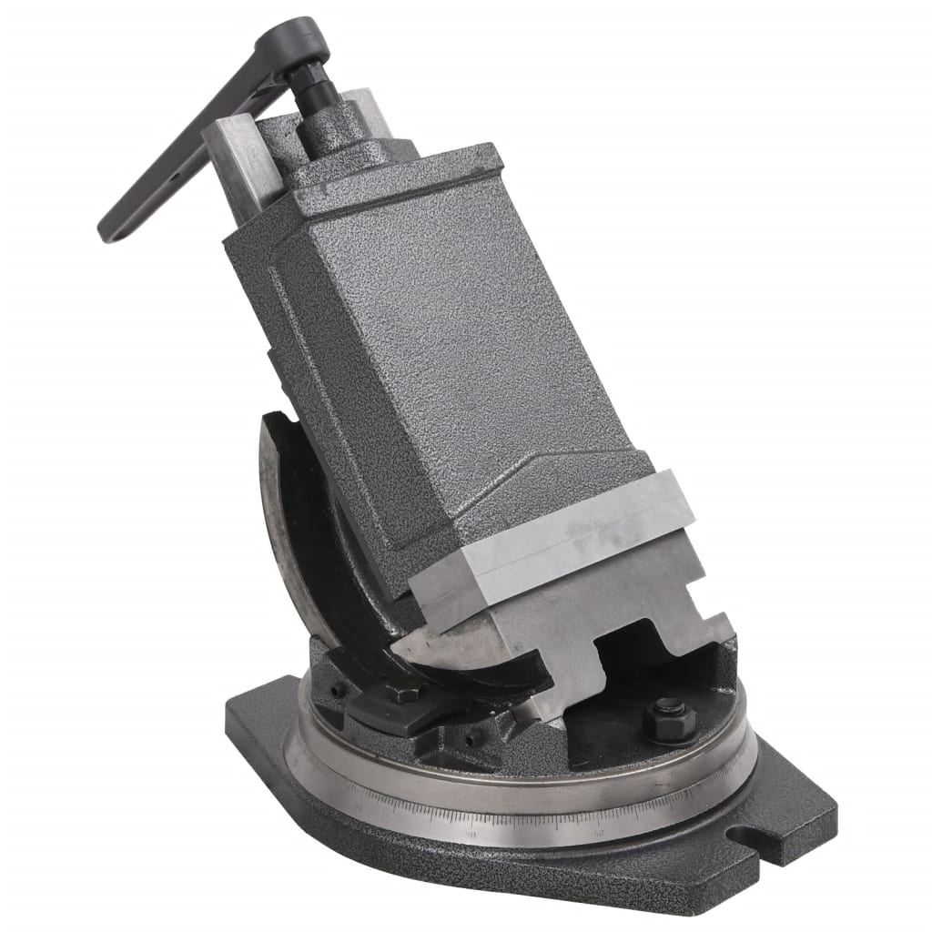 2-Achsen-Schraubstock Kippbar 100 mm