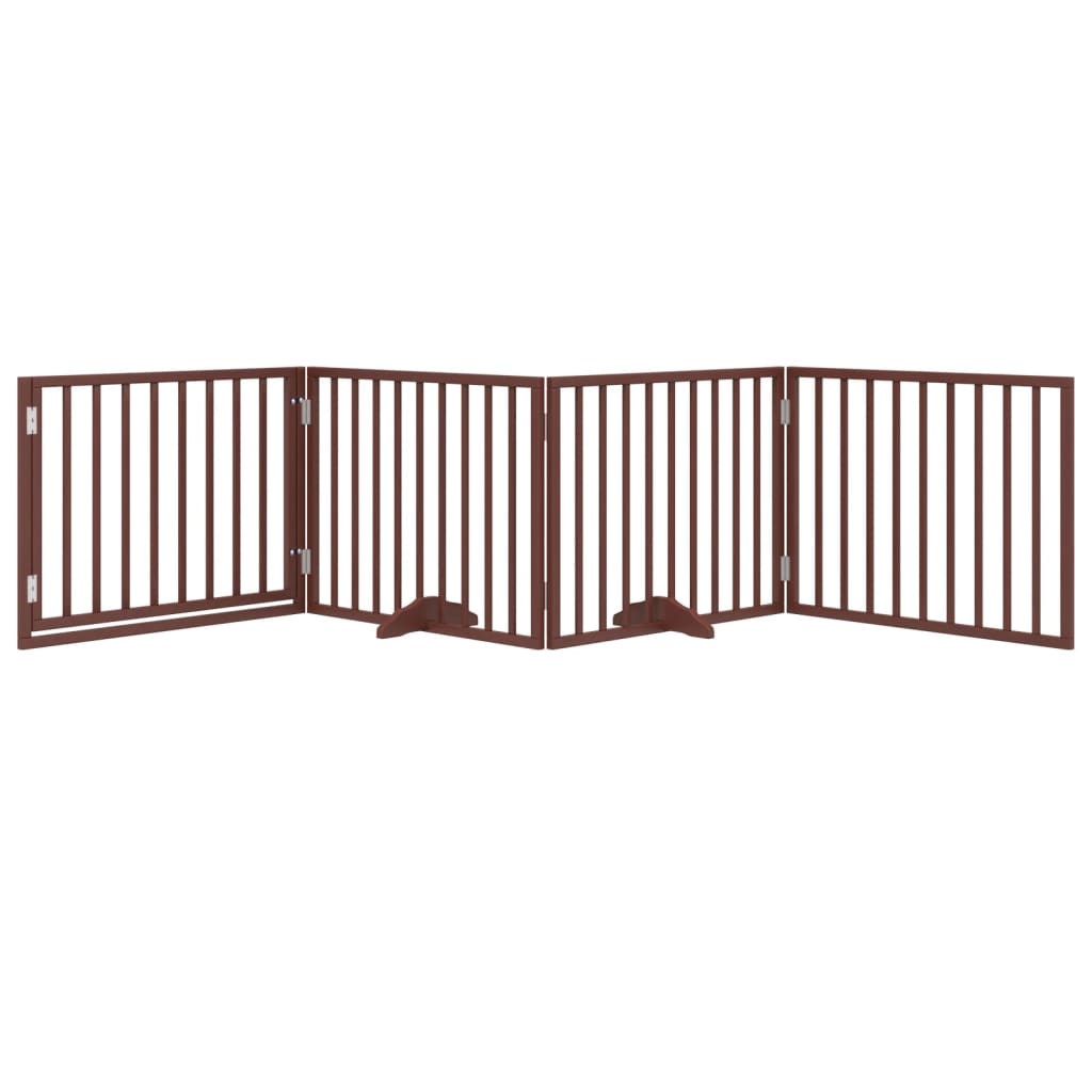 Hundegitter Faltbar 3 Paneele 150 cm Pappelholz