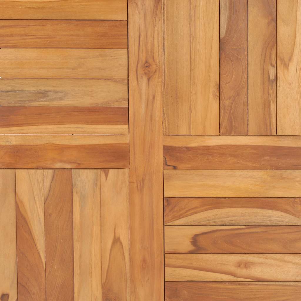 Tischplatte Massivholz Teak Rund 2,5 cm 40 cm