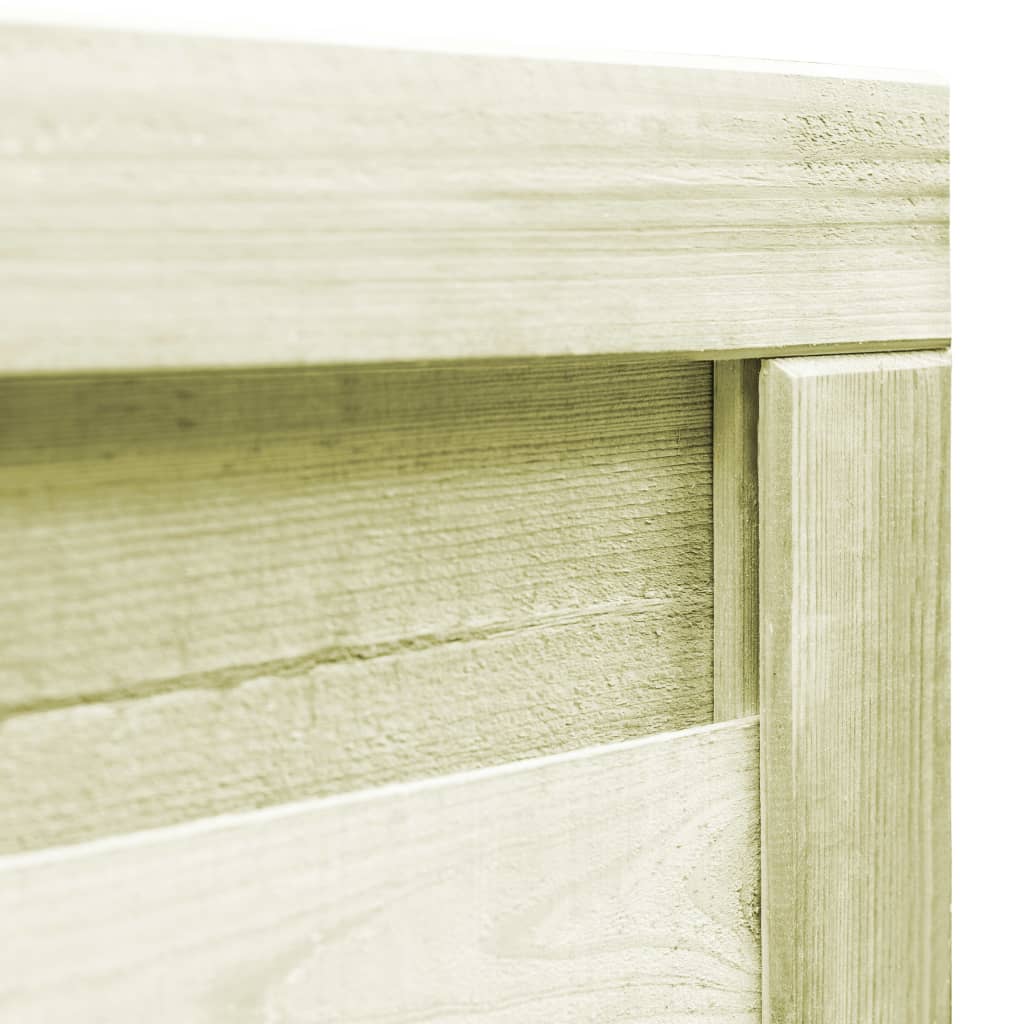 Gartentor Kiefernholz Imprägniert 100x75 cm Grün