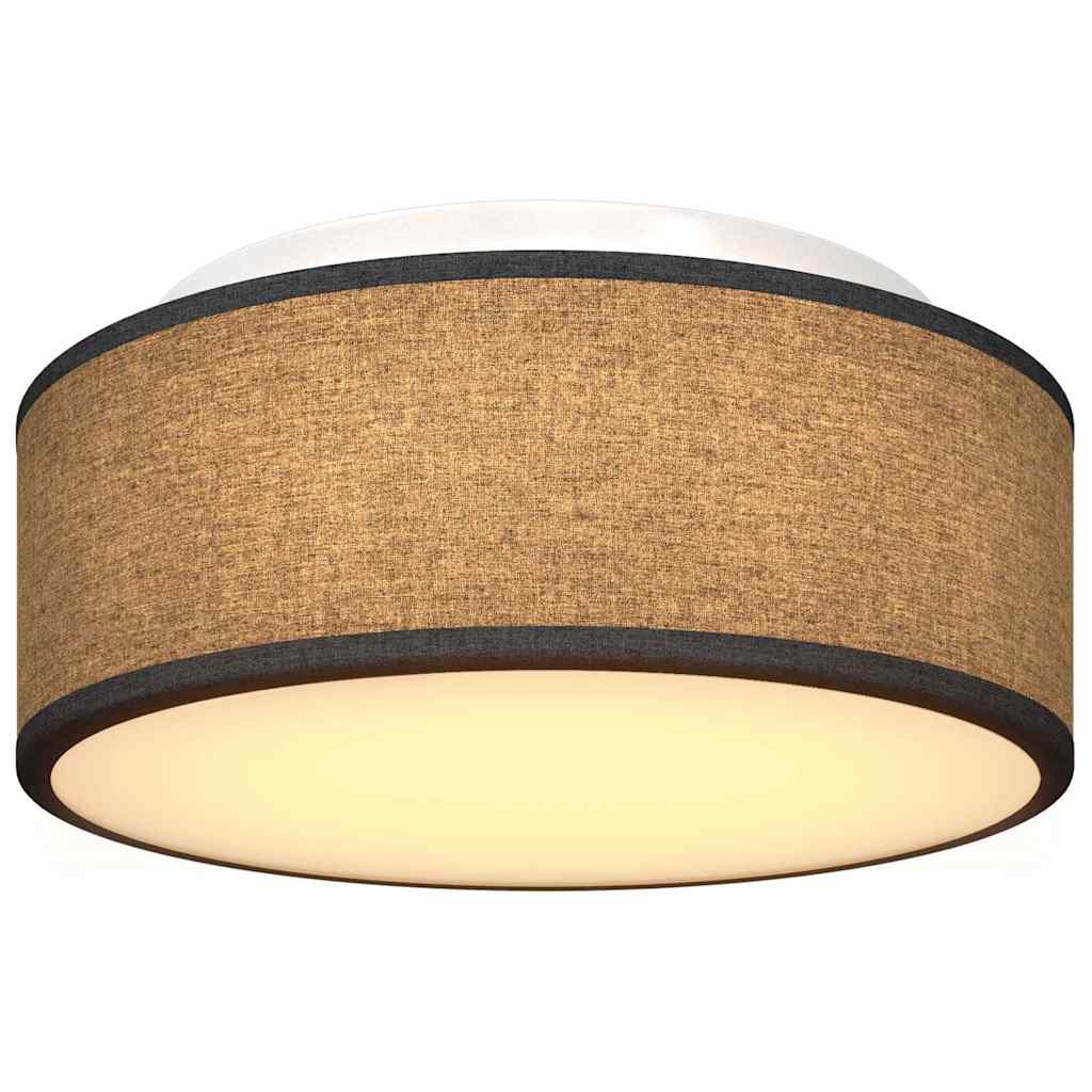 Deckenlampe mit Strahlern Schwarz 30 x 30 x 13,5 cm Stoff
