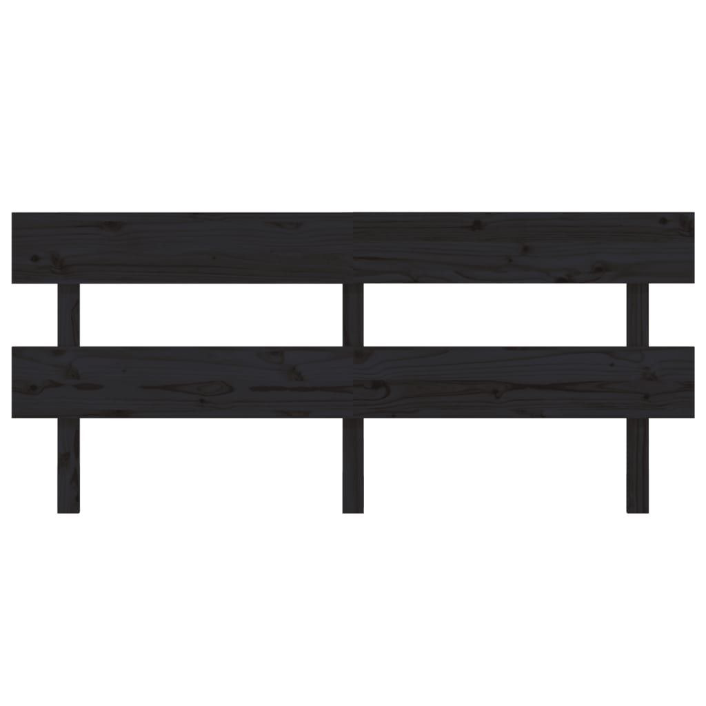 Bett-Kopfteil 78,5x3x81 cm Massivholz Kiefer