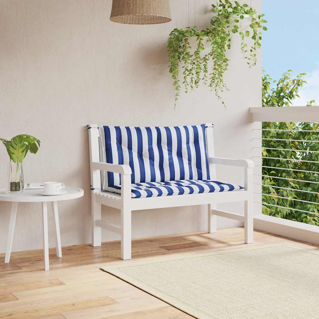 Gartenbank-Auflage Anthrazit 100x(50+50)x7 cm Oxford-Gewebe