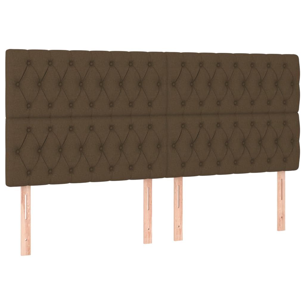 Kopfteil Hellgrau 80x7x118/128 cm Stoff