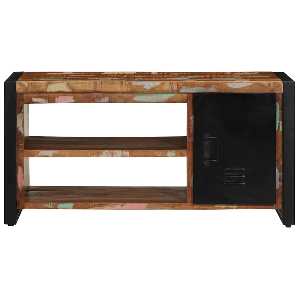 Schuhbank Braun 100 x 40 x 50 cm Massivholz Mango