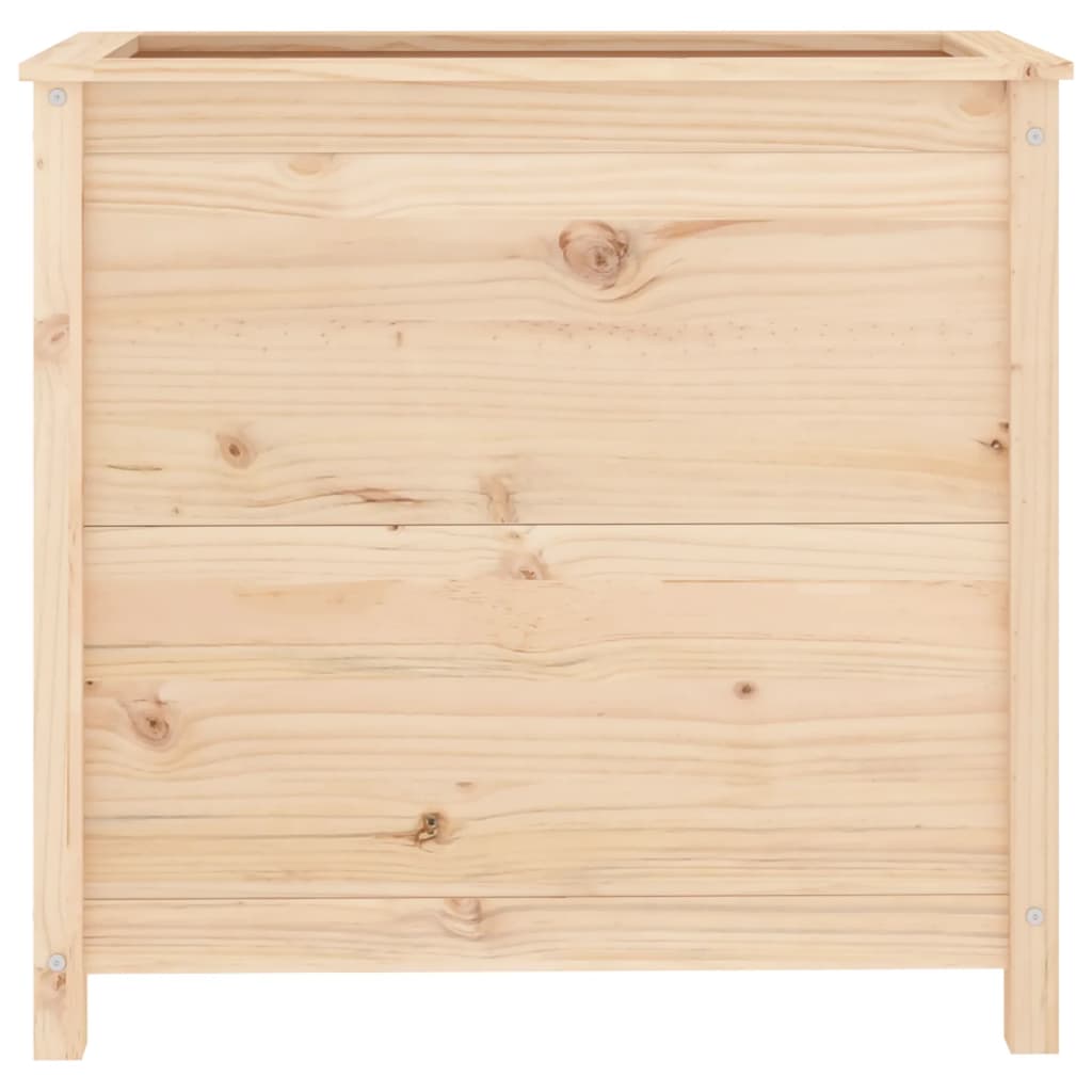 Garten-Pflanzgefäß Wachsbraun 40 x 40 x 39 cm