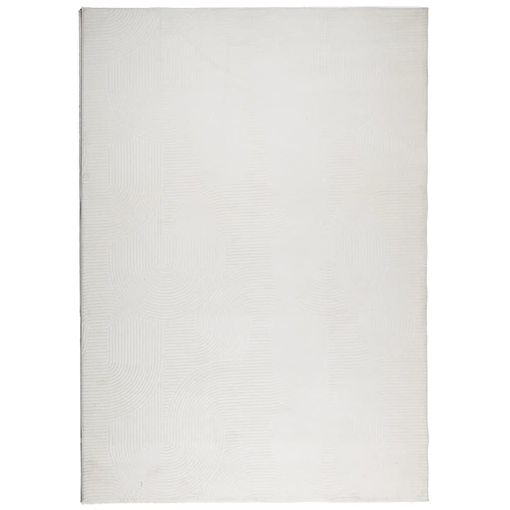 Teppich IZA Kurzflor Skandi-Stil Anthrazit 80x150 cm