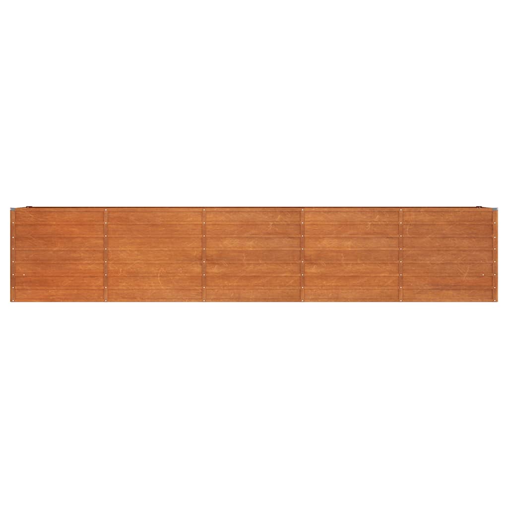 Hochbeet Rostig 100x100x77 cm Cortenstahl
