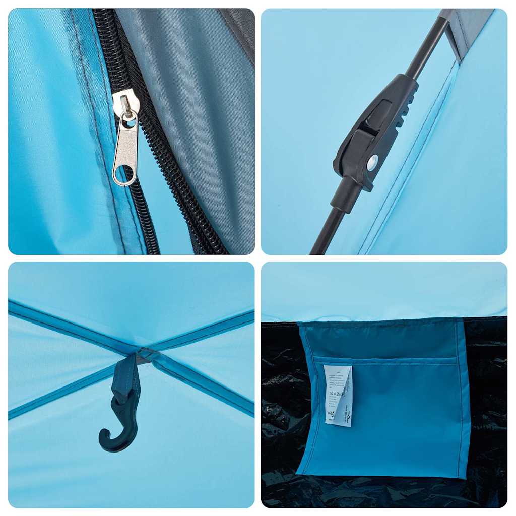 Campingzelt 2 Personen Grün Quick Release