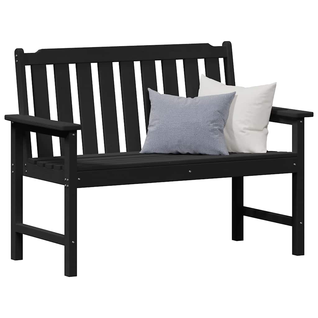 Gartenbank Weiß 120 x 59 x 88 cm HDPE