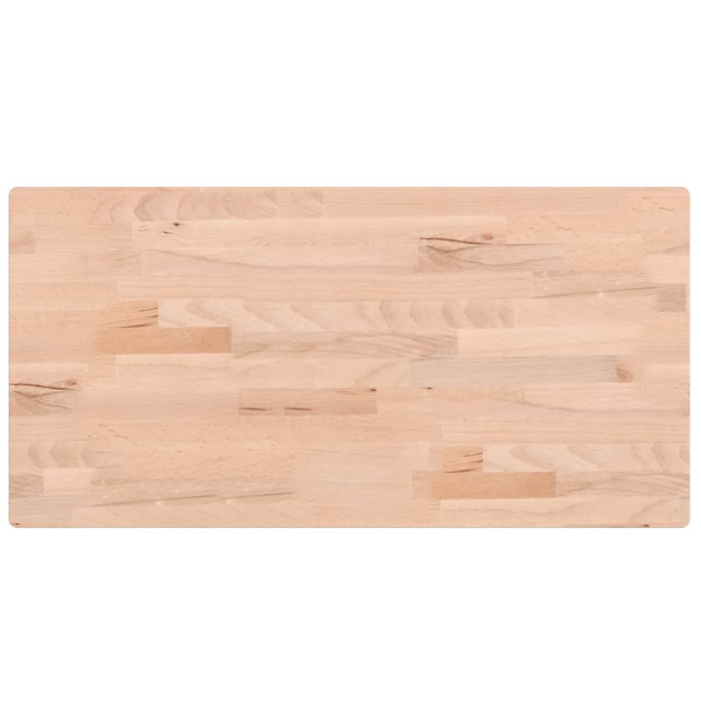 Waschtischplatte 80x40x1,5 cm Massivholz Buche