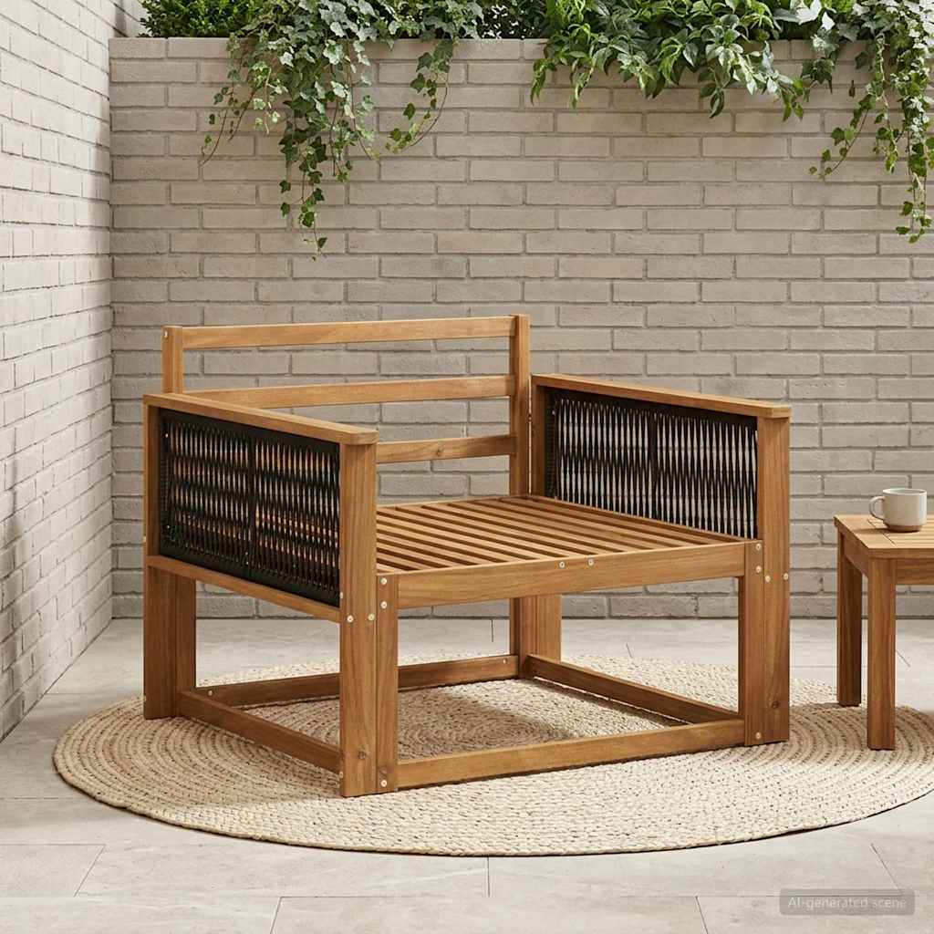 Outdoor Mittelsofa Natur