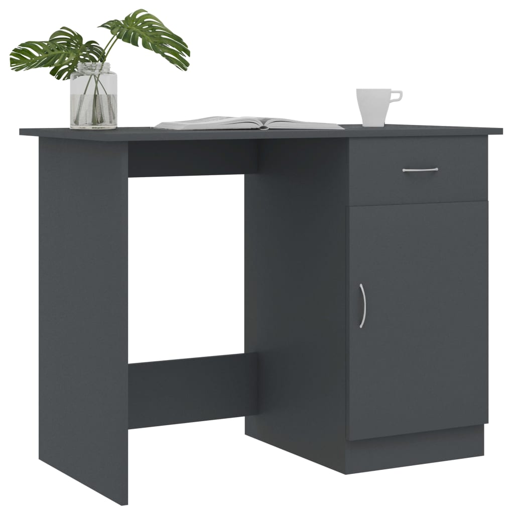 Schreibtisch Weiß 100×50×76 cm Holzwerkstoff