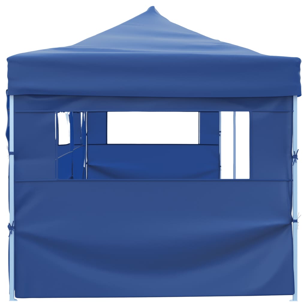 Faltzelt Partyzelt Pop-Up mit 5 Seitenwänden 3x9 m Creme