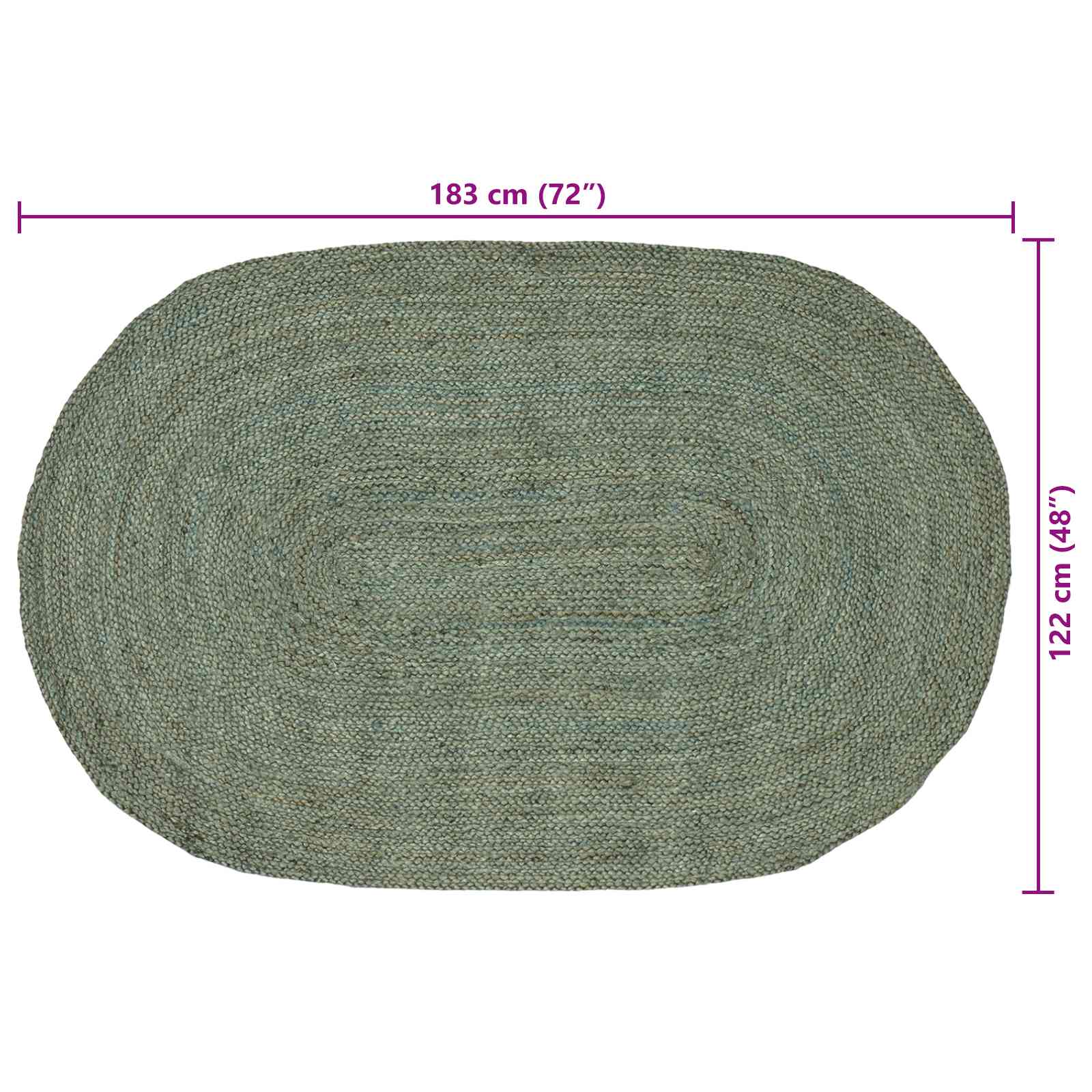Bereichsteppiche Natur 100 x 152 cm Jute