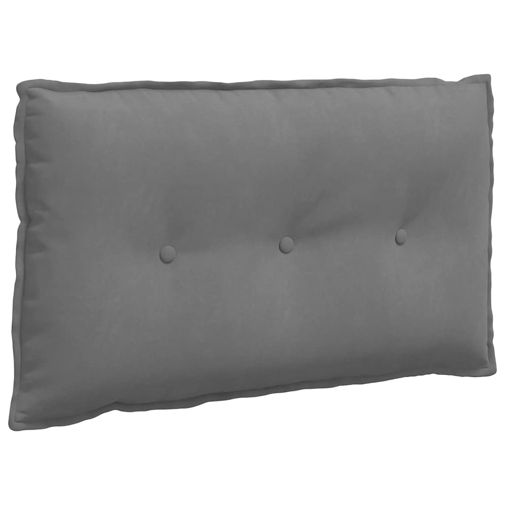 Rückenkissen Taupe 50 x 45 cm Mikrofaserstoff